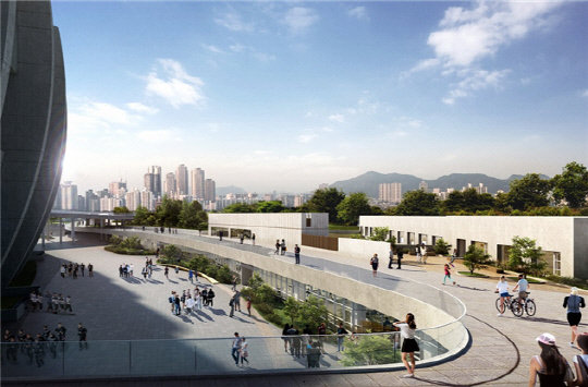 전문체육시설 및 생활체육시설 투시도.